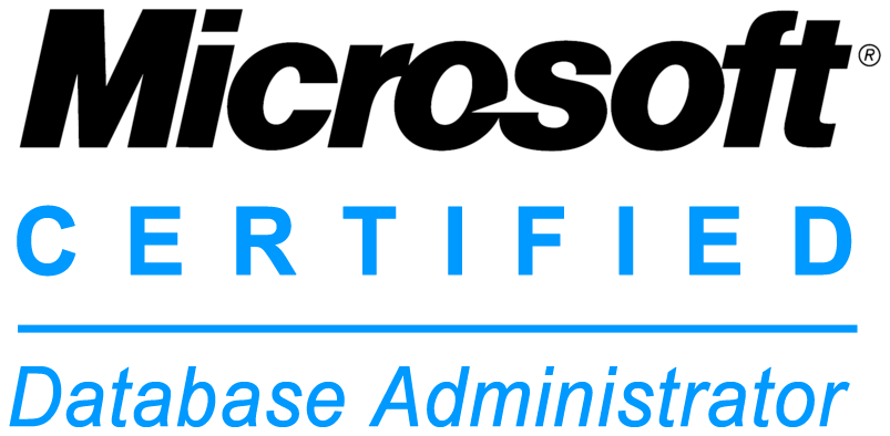 Microsoft Certified Database Administrator badge