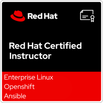 Red Hat Certified Instructor badge
