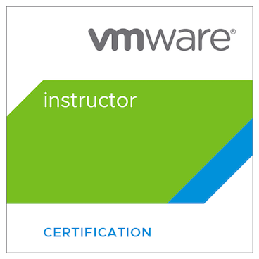 VMware Certified Instructor badge